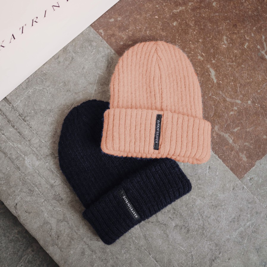 Knitwear Katri Niskanen | Sofi Mohair Beanie, Caramel