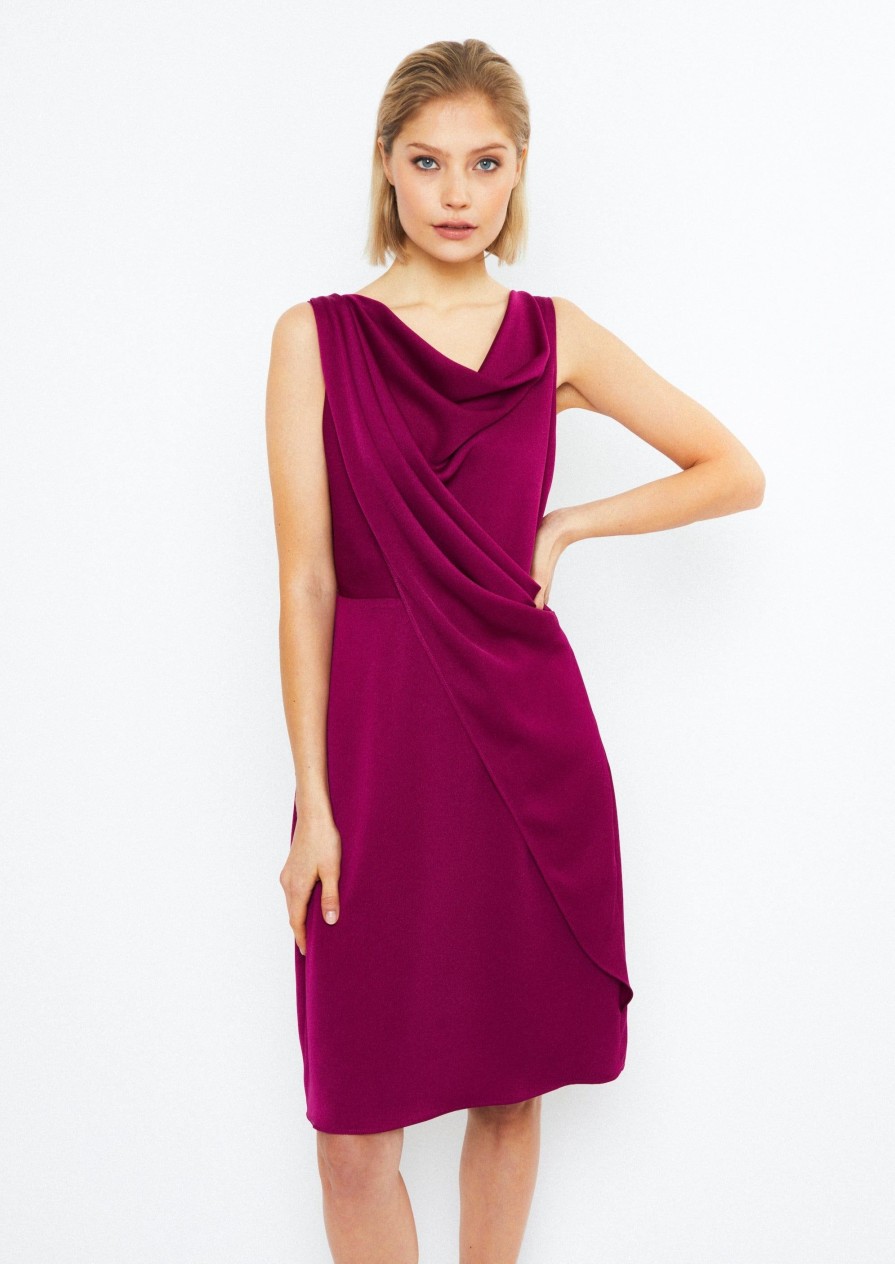 Dresses Katri Niskanen | Viola Dress, Deep Fuchsia