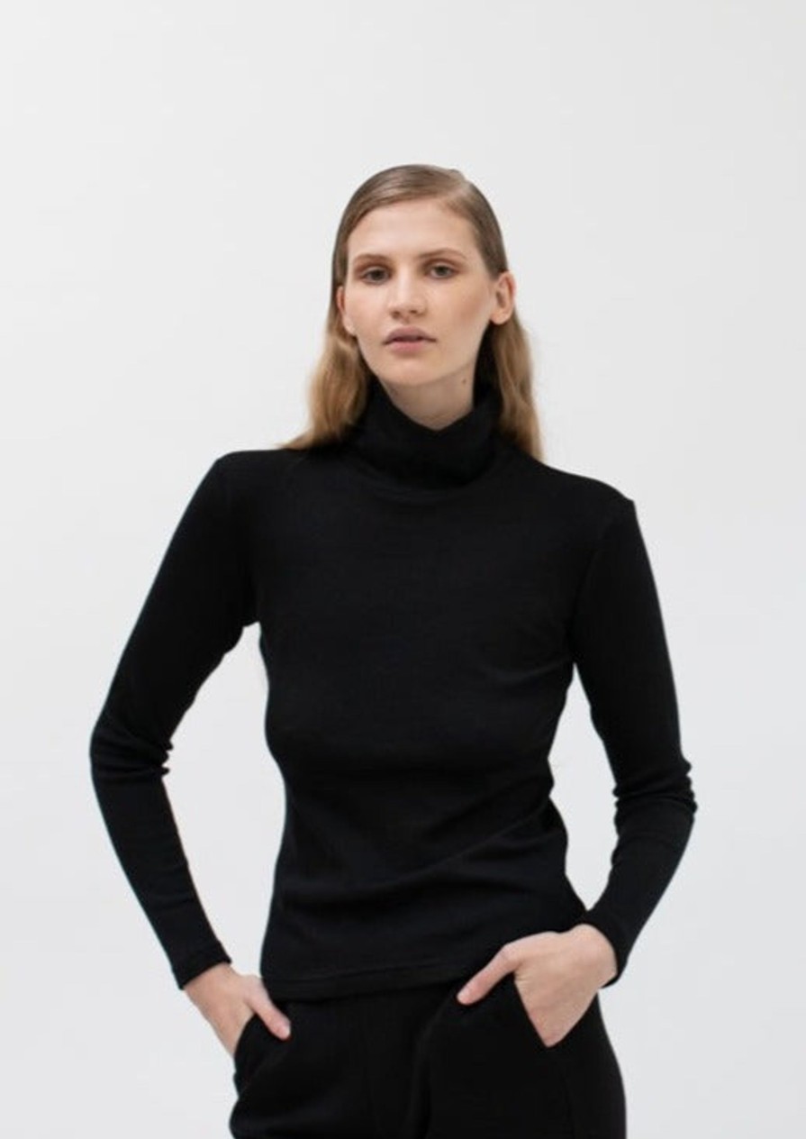 Tops & Blouses Katri Niskanen | Jolie Turtleneck, Black