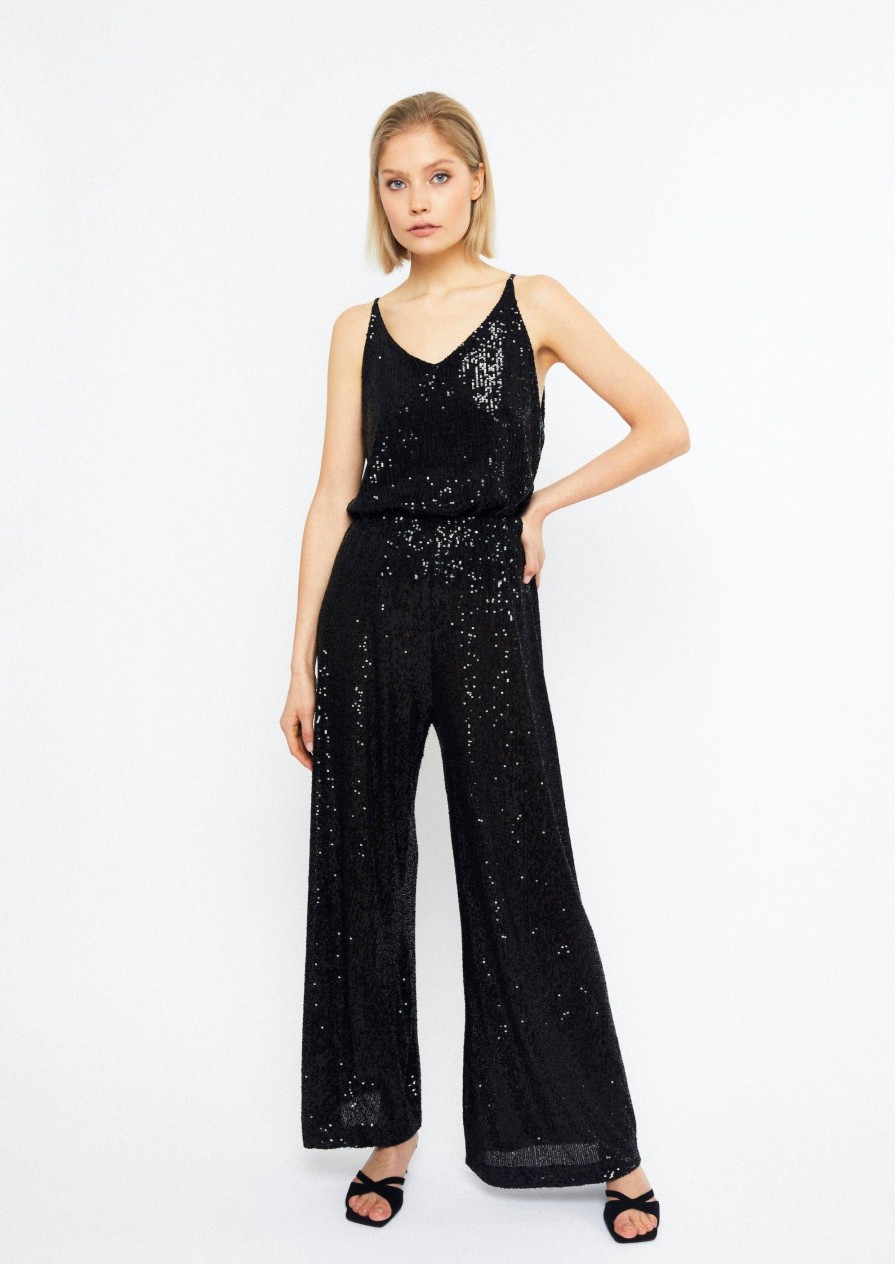 Jumpsuits Katri Niskanen | Rosette Jumpsuit, Black