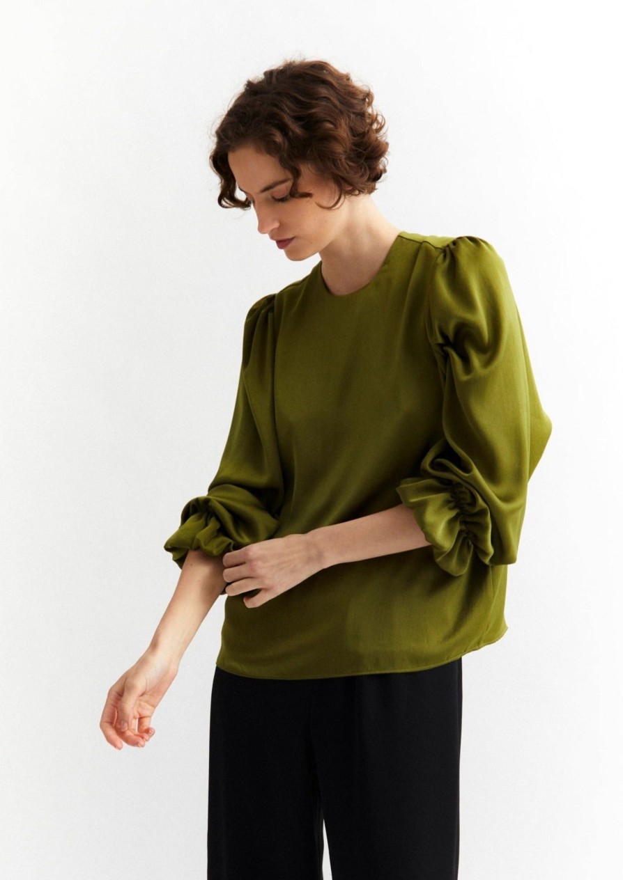 Tops & Blouses Katri Niskanen | Emma Blouse, Green