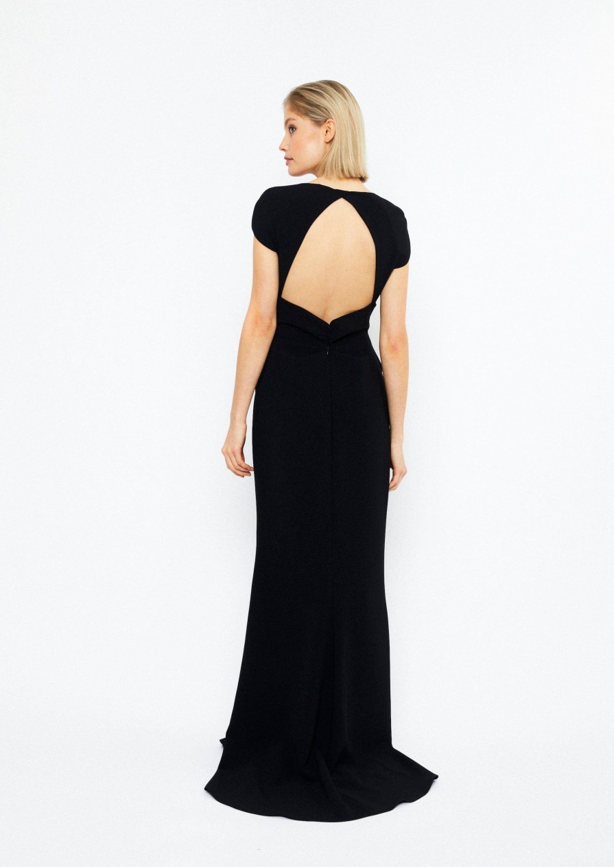 Dresses Katri Niskanen | Bardot Evening Dress, Black