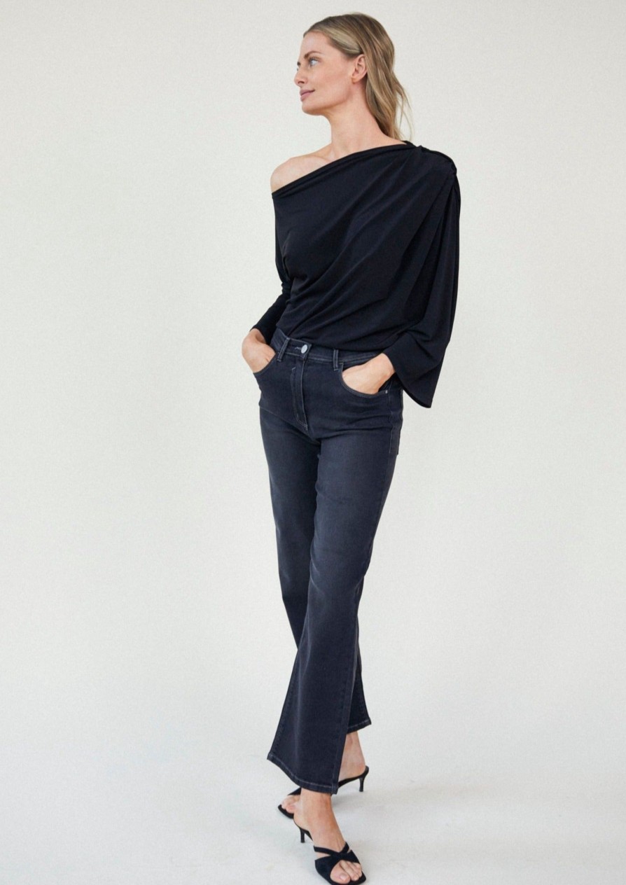 Bottoms Katri Niskanen | Crop Jeans, Black