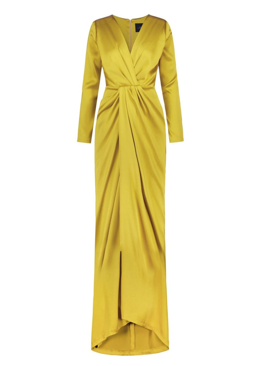 Dresses Katri Niskanen | Lana Evening Dress, Old Yellow