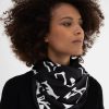 Accessories Katri Niskanen | Katriniskanen Silk Scarf, Black