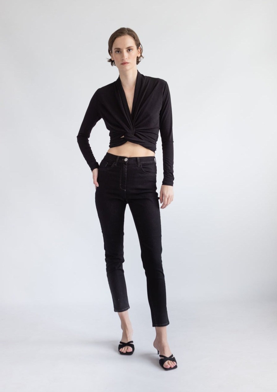 Bottoms Katri Niskanen | Slim Jeans, Black