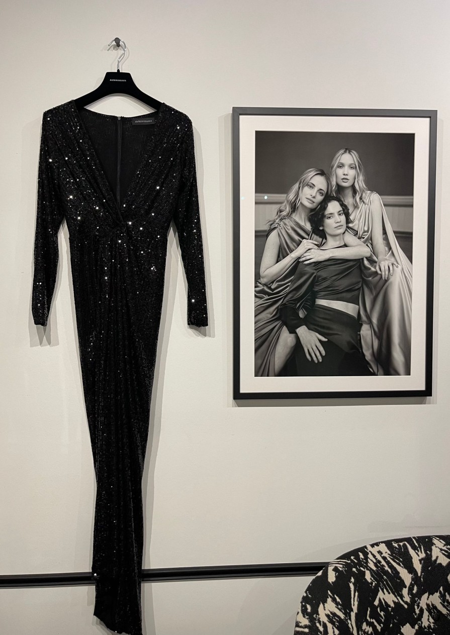 Dresses Katri Niskanen | Lana Paillette Gown, Black