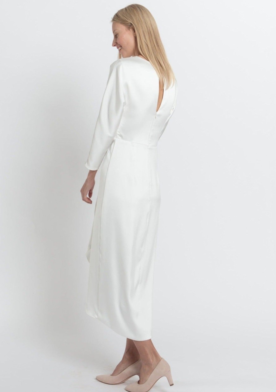 Dresses Katri Niskanen | Scarlett Satin Dress, White