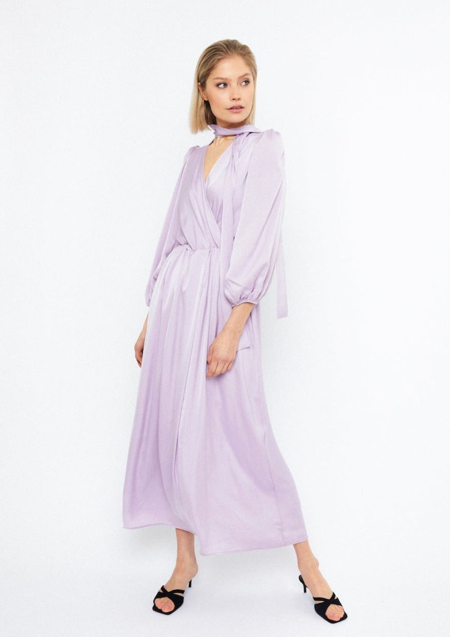 Dresses Katri Niskanen | Emily Midi Dress, Lavender