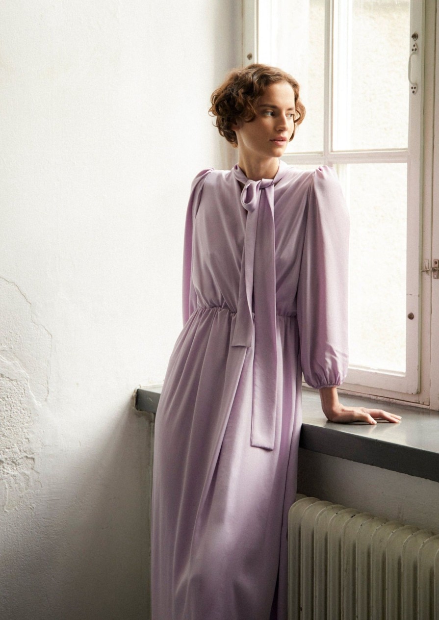 Dresses Katri Niskanen | Emily Midi Dress, Lavender