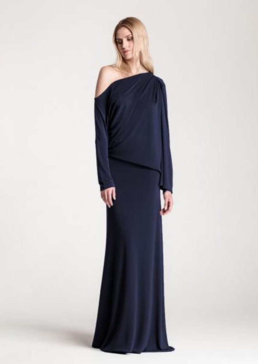 Dresses Katri Niskanen | Sorrow Evening Dress, Dark Blue