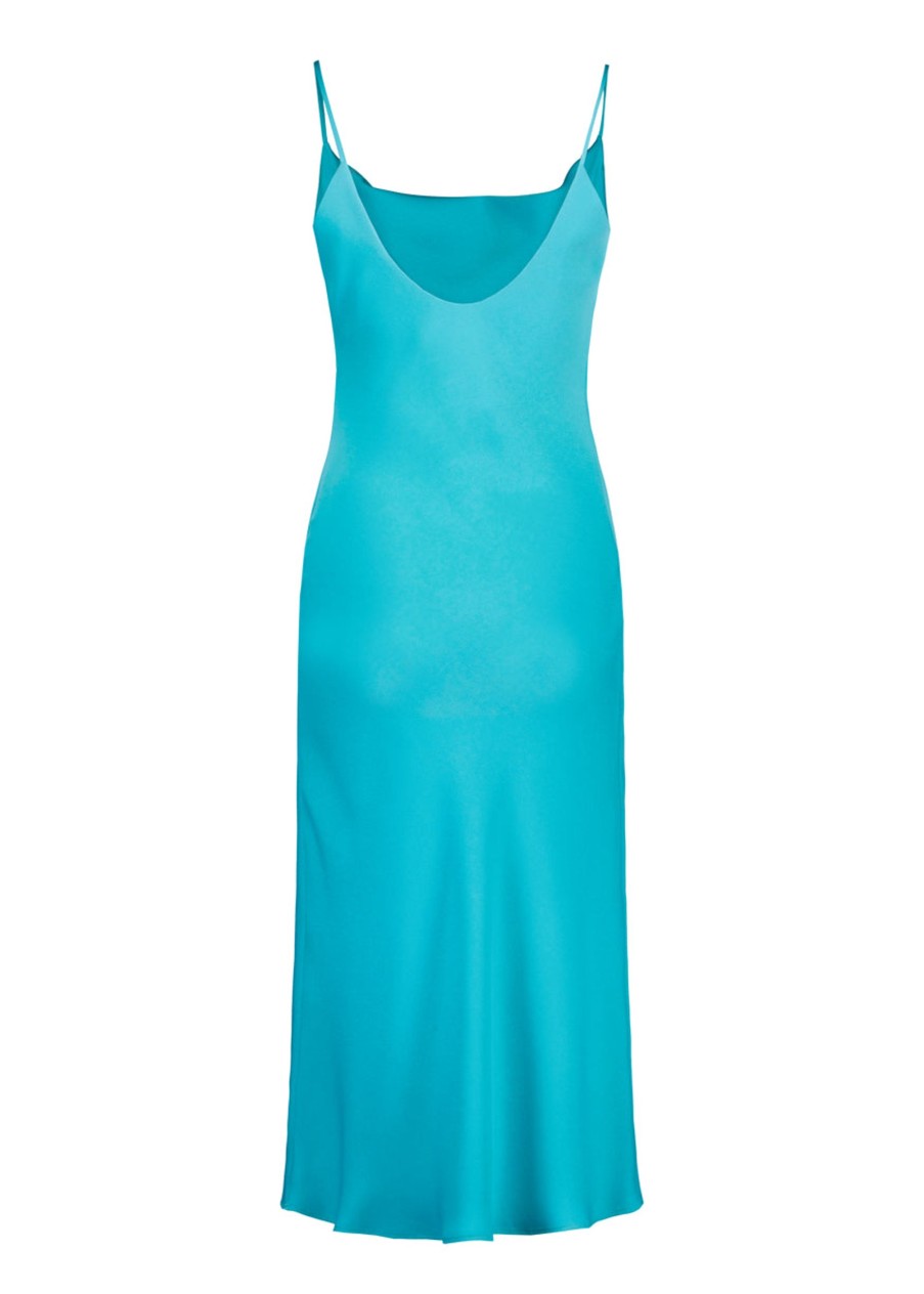 Dresses Katri Niskanen | Wave Cocktail Dress, Turquoise