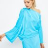 Tops & Blouses Katri Niskanen | Sorrow Satin Blouse, Turquoise