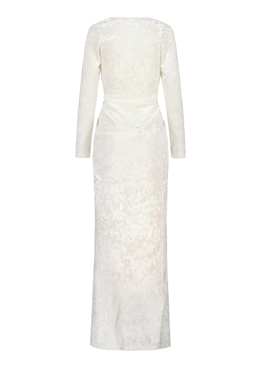 Dresses Katri Niskanen | Florence Velvet Gown, White