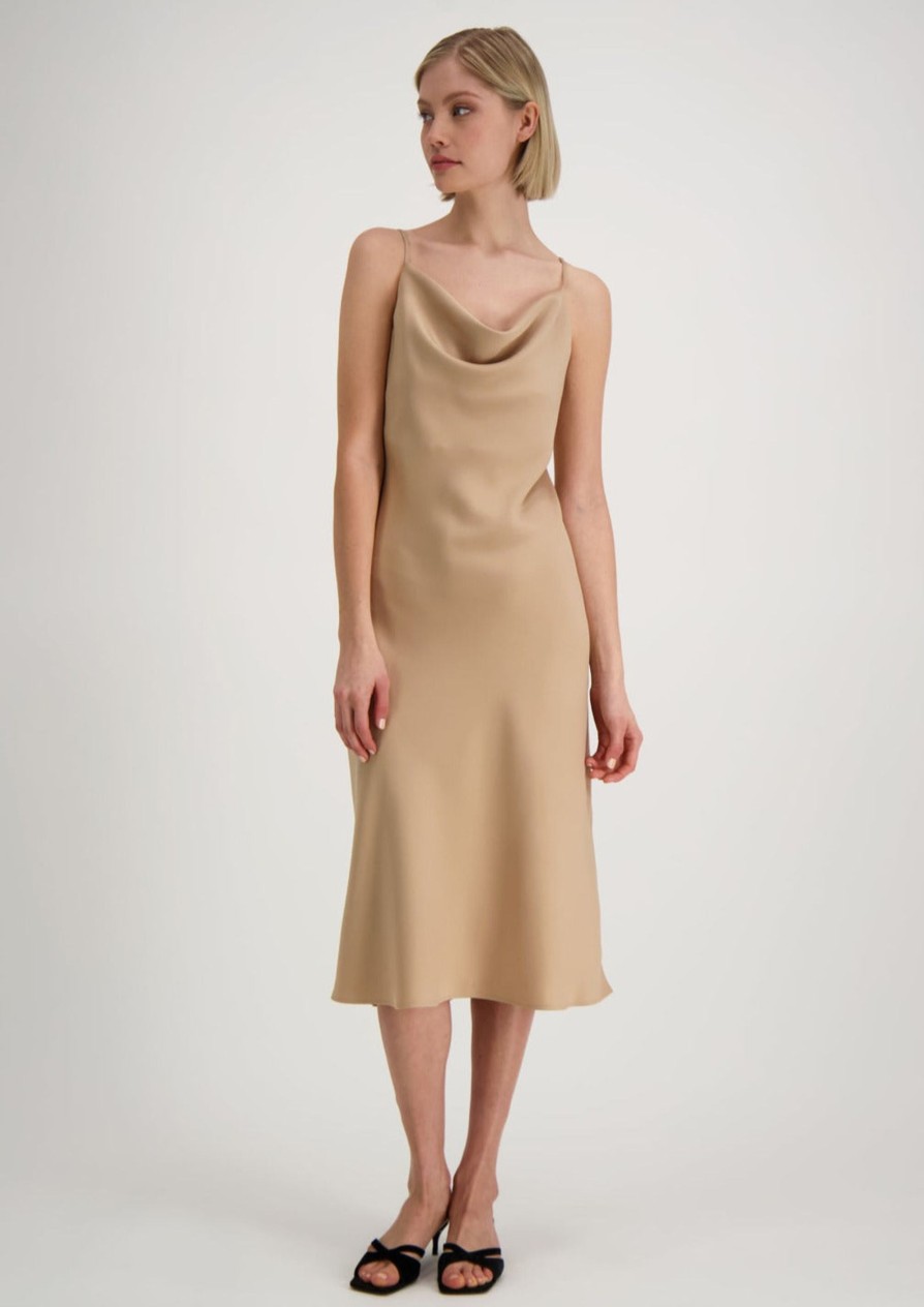 Dresses Katri Niskanen | Wave Cocktail Dress, Beige