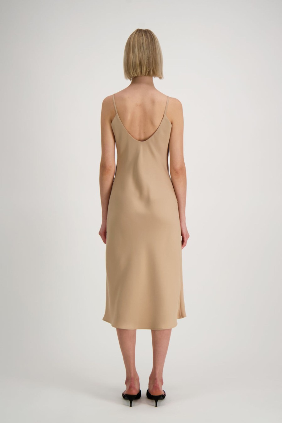 Dresses Katri Niskanen | Wave Cocktail Dress, Beige