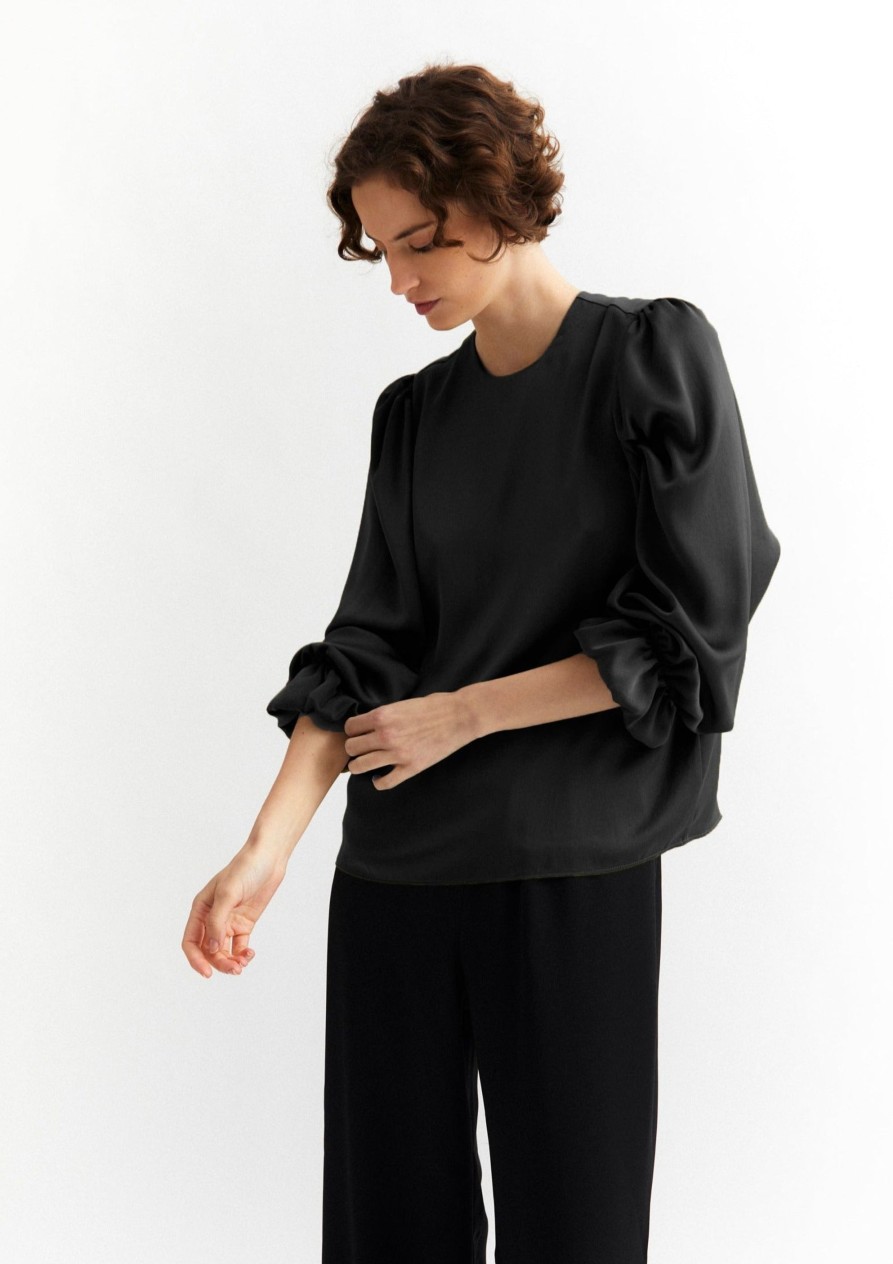 Tops & Blouses Katri Niskanen | Emma Blouse, Black