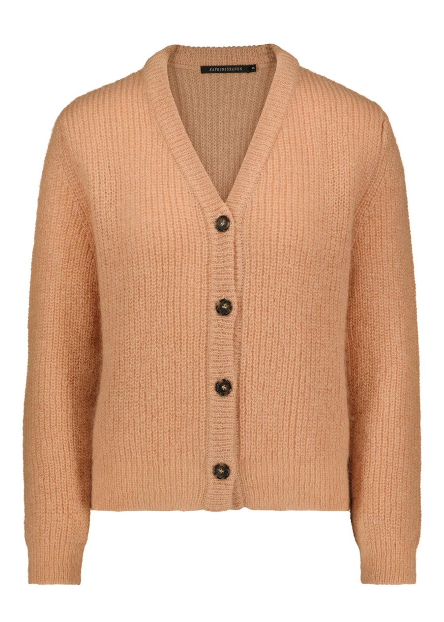 Tops & Blouses Katri Niskanen | Kia Mohair Cardigan, Caramel